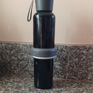 Black Alex Water Bottle